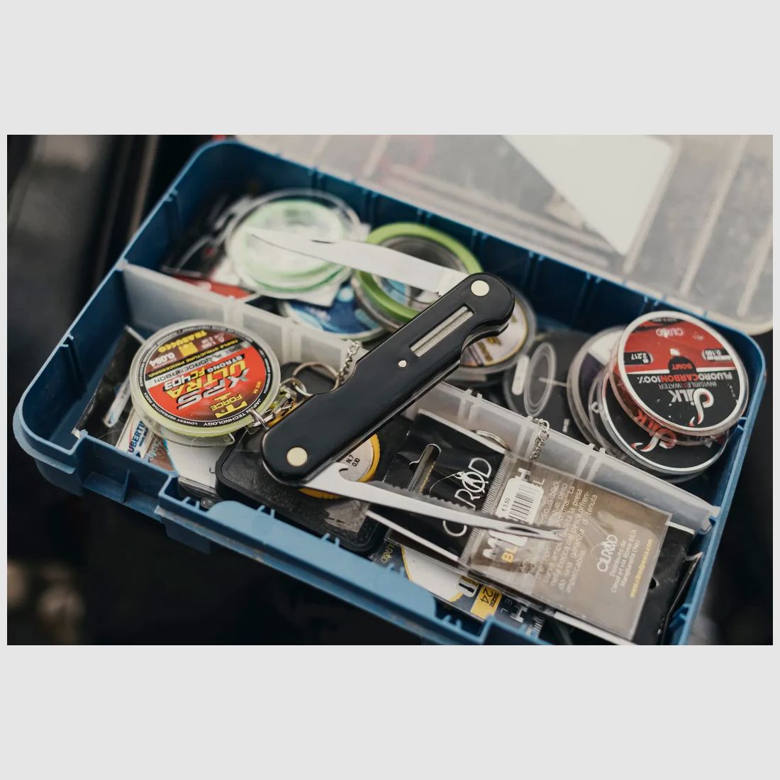 PUMA TEC Universal Anglermesser 863 | Klappmesser für Angler