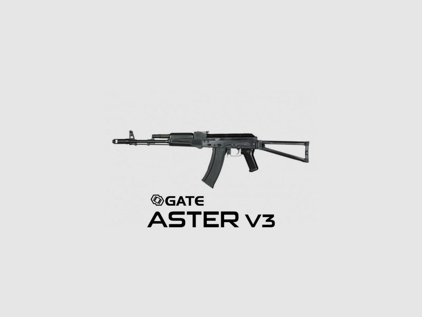 AK-74S Essential Steel Version with Gate Aster V3 free from 18 Black | E&L