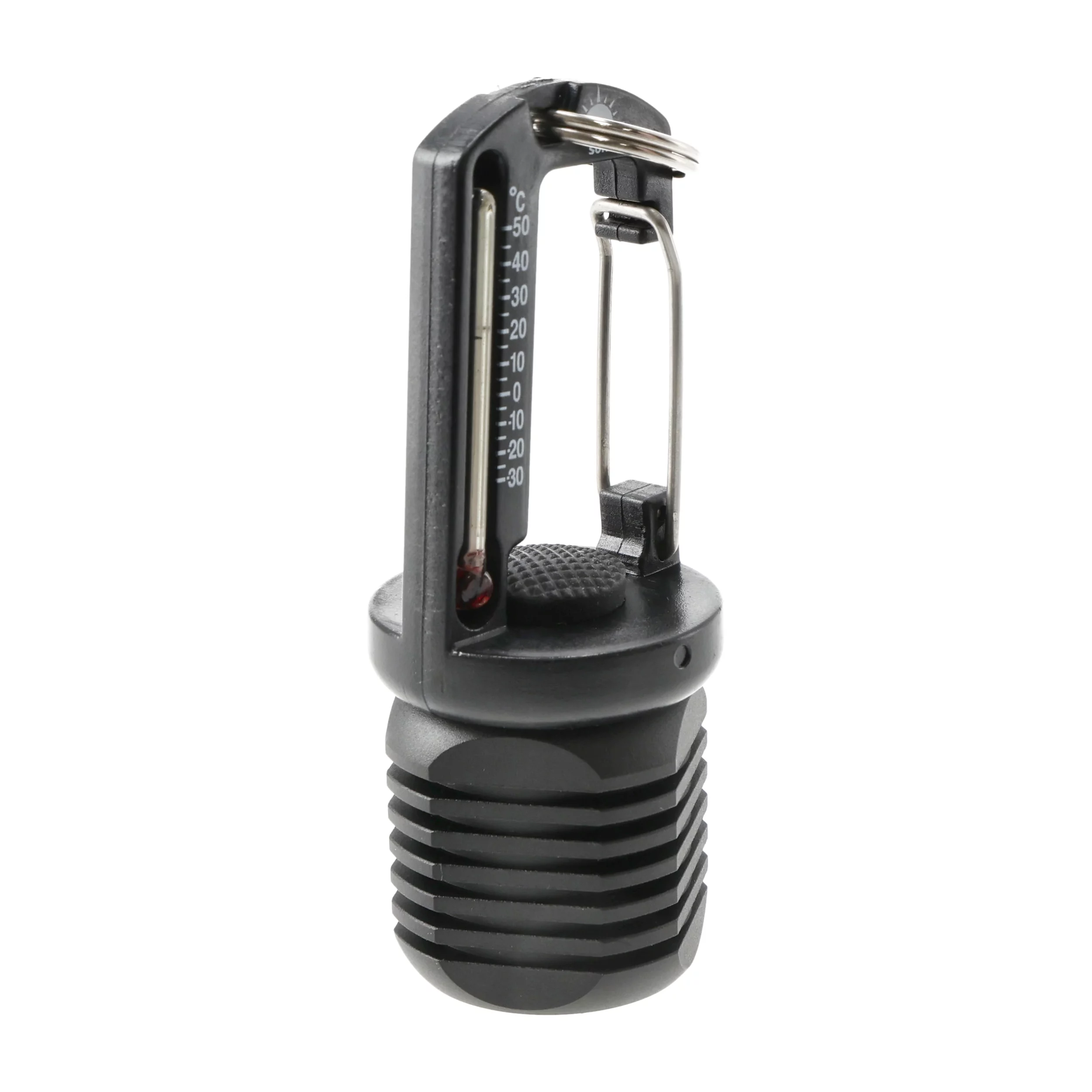 Keychain, carabiner with thermometer and flashlight Sun Co. TempaTorch (303-C), image 8 of 8