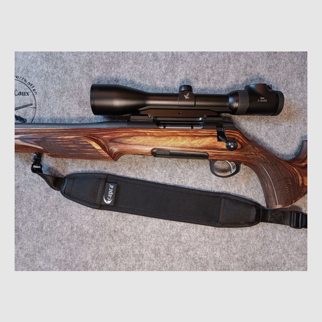 Capra Mod. Summit 6 LINKS! ZF Swarovski Z6i + Schalldämpfer neuwertig!