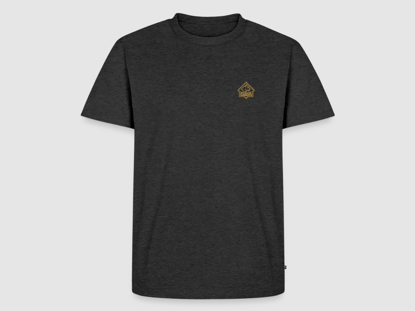 PUMA Herren Premium T-Shirt „Sharp Staff White Hunter"