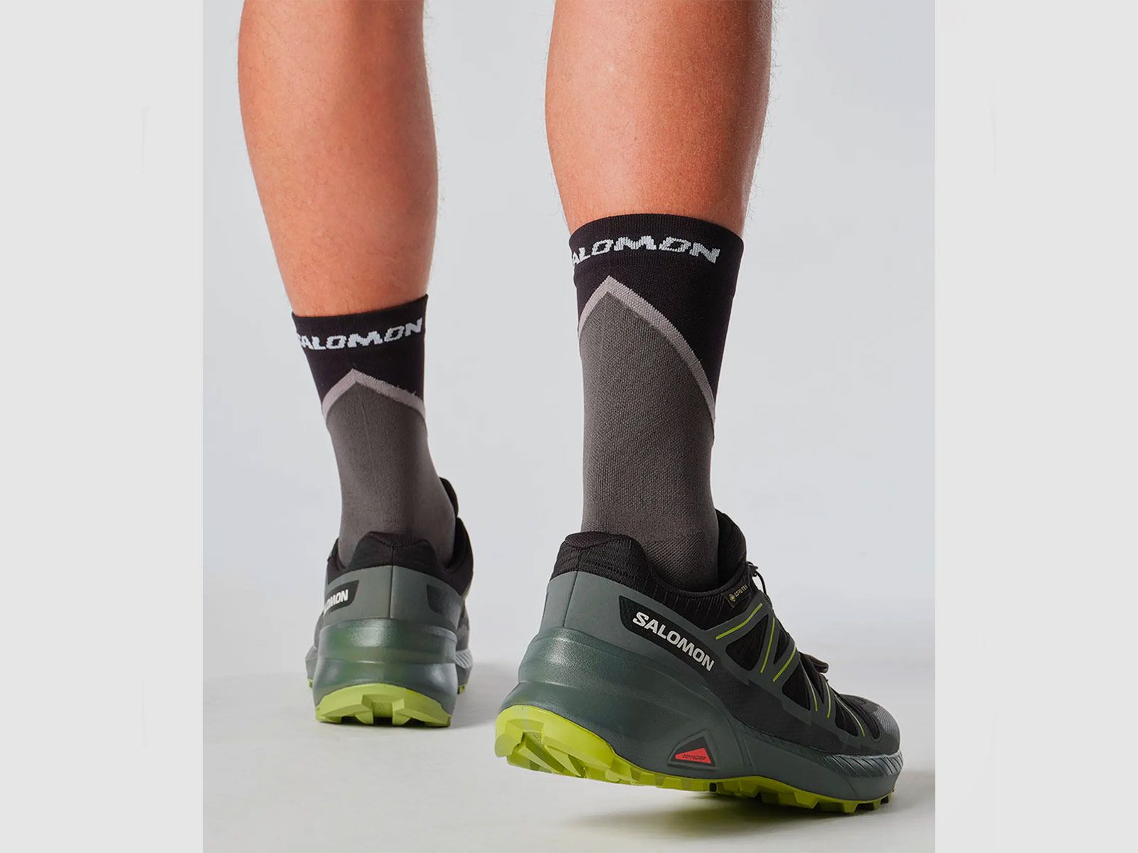 SALOMON – MAN – SPEEDCROSS PEAK GTX Zwart / Urban Chic / Donker Citroen, afbeelding 6 van 7