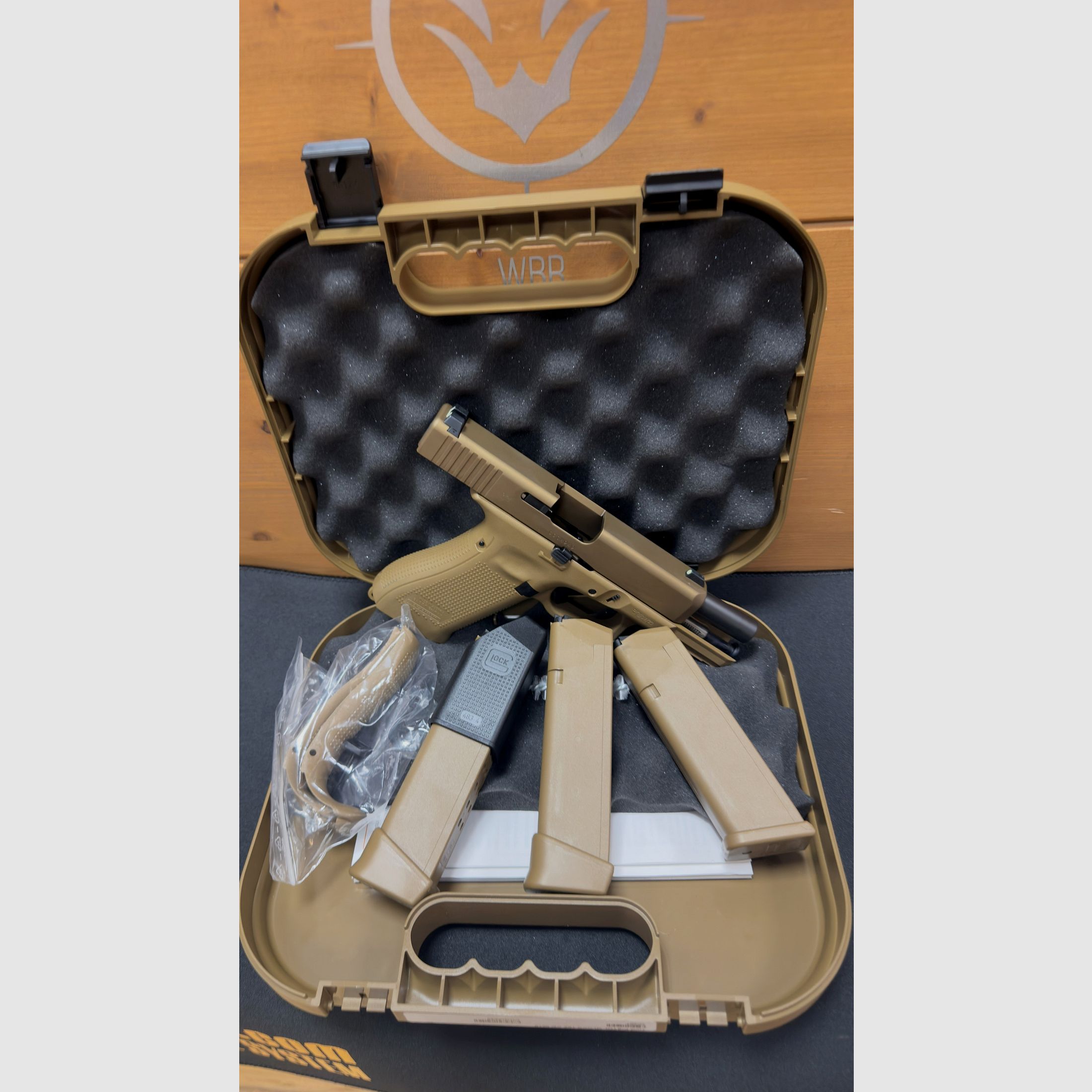 Glock 19X Coyote 9x19 - Komplettpaket