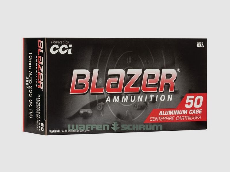 Blazer 10mmAuto Vollmantel 13g - 200gr.