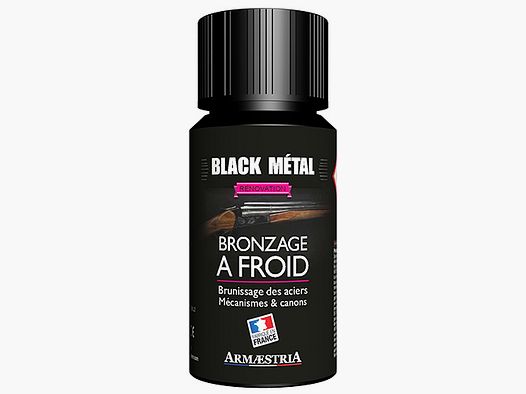 bronzage à froid « black metal » 50 ml