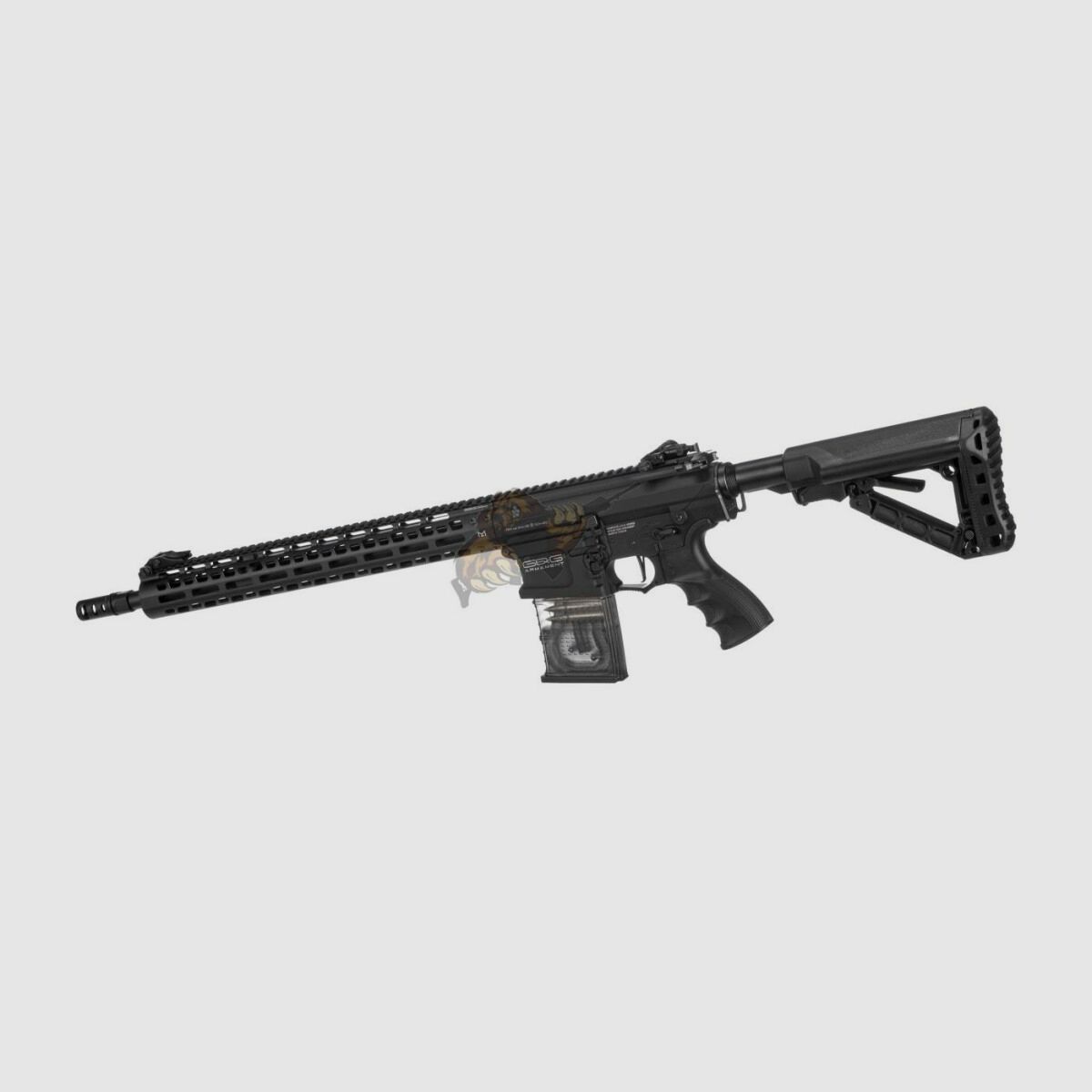 G&G TR16 MBR 308 M-LOK Compatible G2H with ETU in Black Airsoft S-AEG free from 18