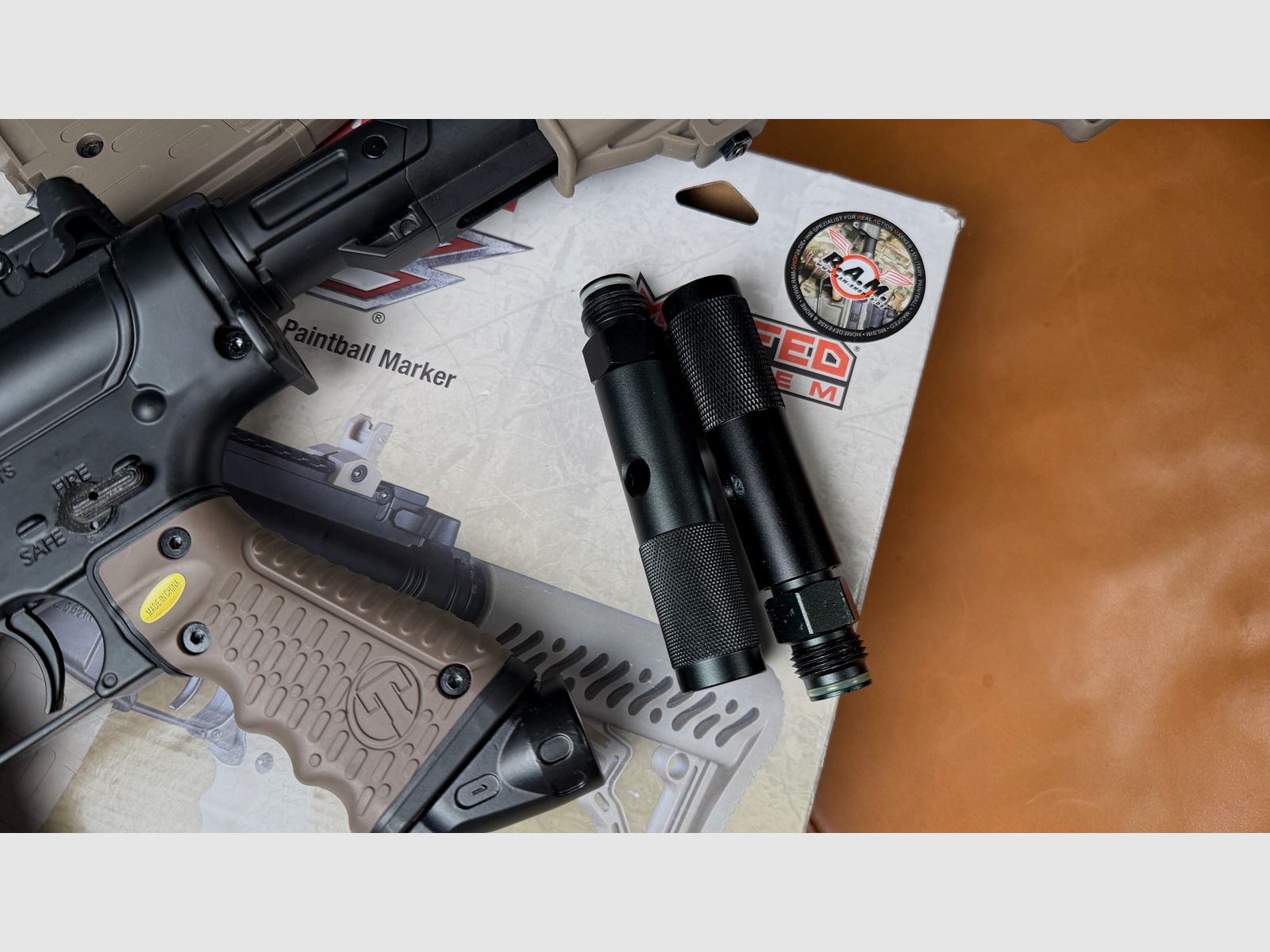 Tippmann TMC .68 RAM Marker / Set M4 Carbine – molti accessori – ottime condizioni