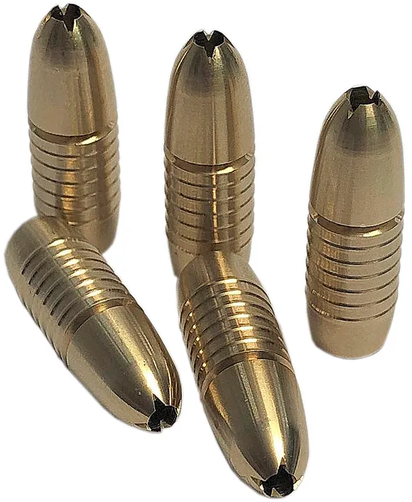 GM – 100 Messingjagdgeschosse – Splinter Crown – .30 – 120 grs
