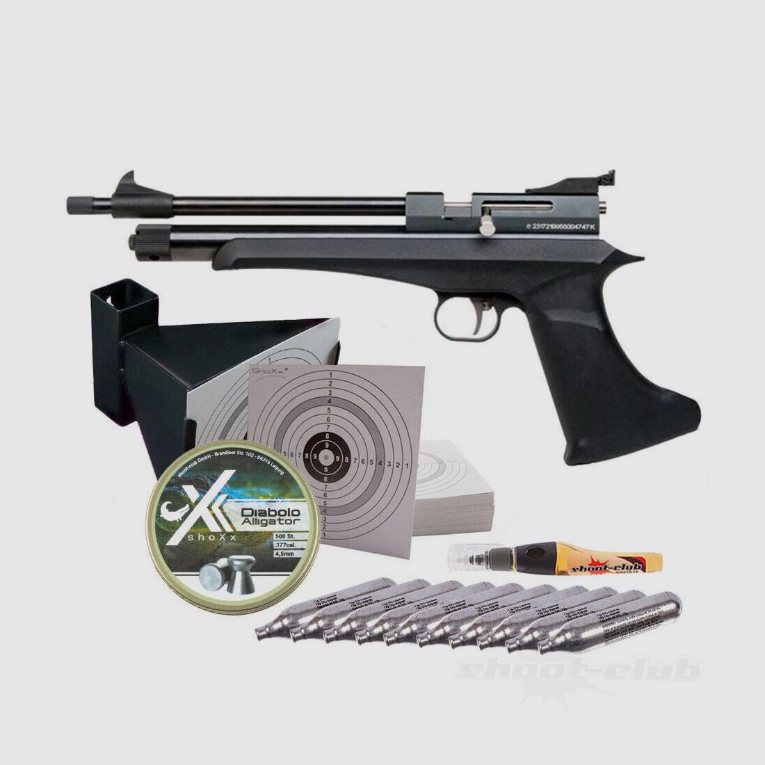 Diana DIANA Chaser Pistol 4,5 mm Set di trappole per proiettili