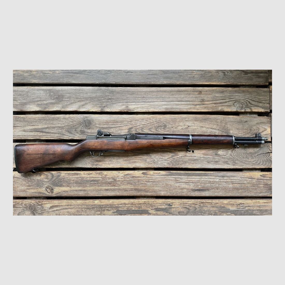 Garand Mod. US - M1 Juni 1942 Originalzustand mit Bajonette US 65 .30-06Spring