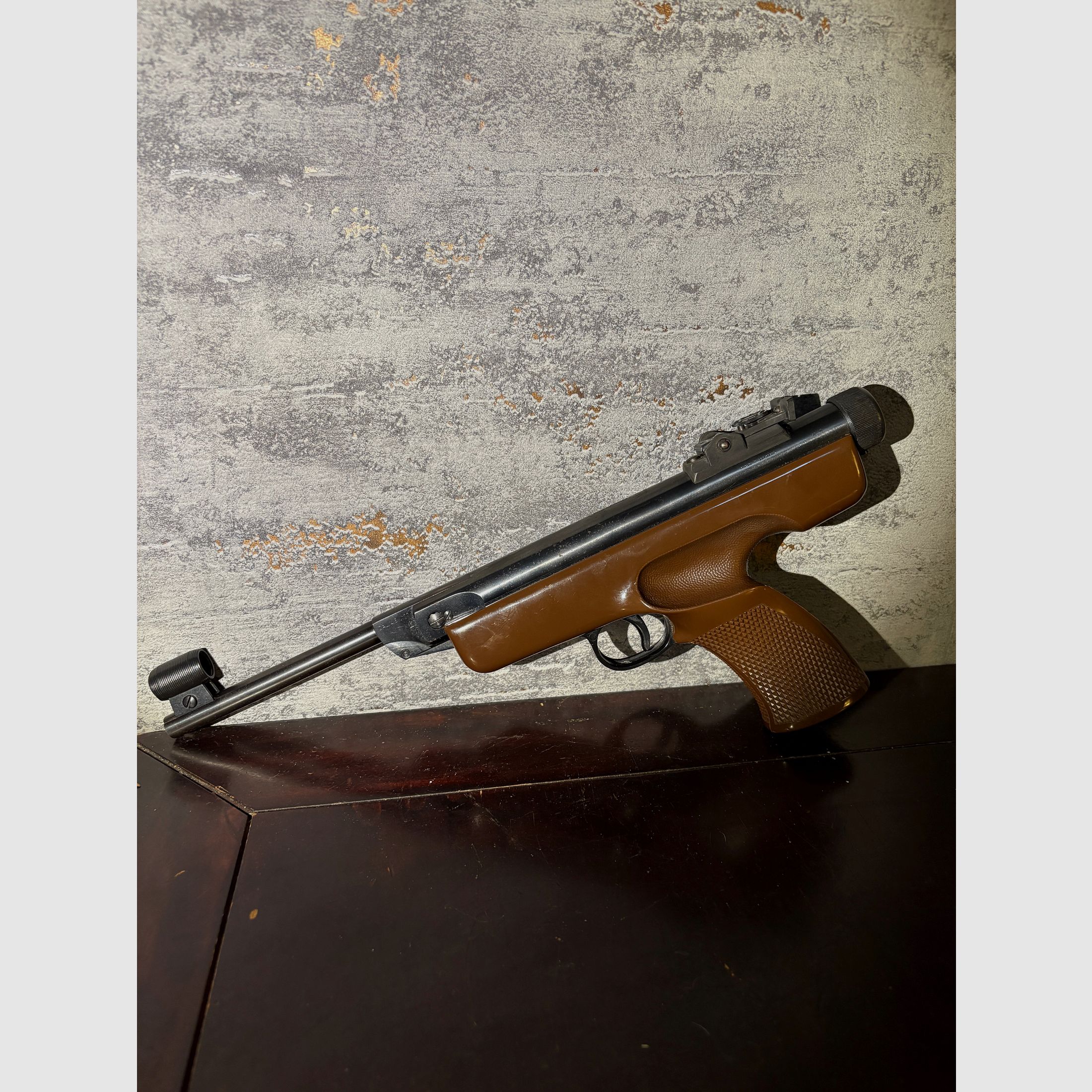 Pistolet à air à canon rayé