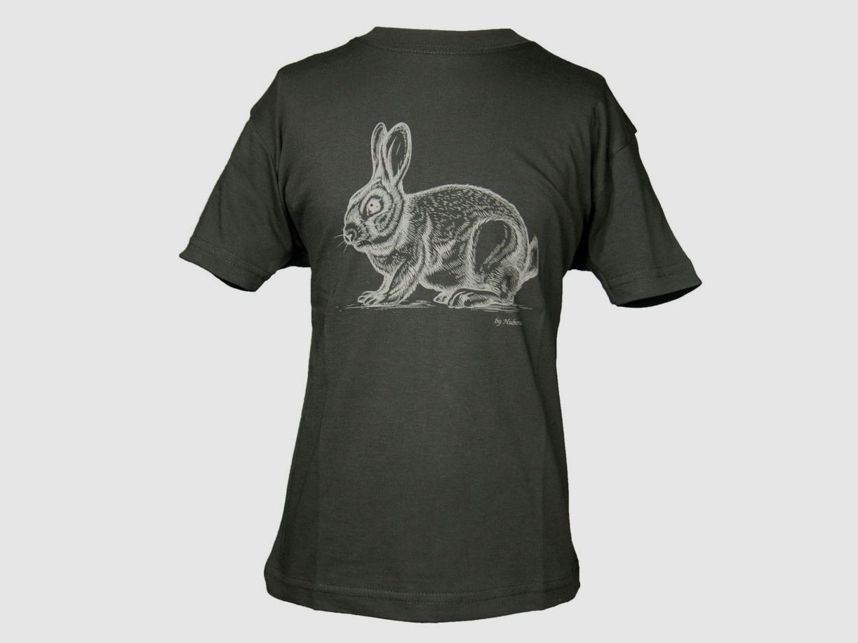 Hubertus T-Shirt Kanichen Oliv