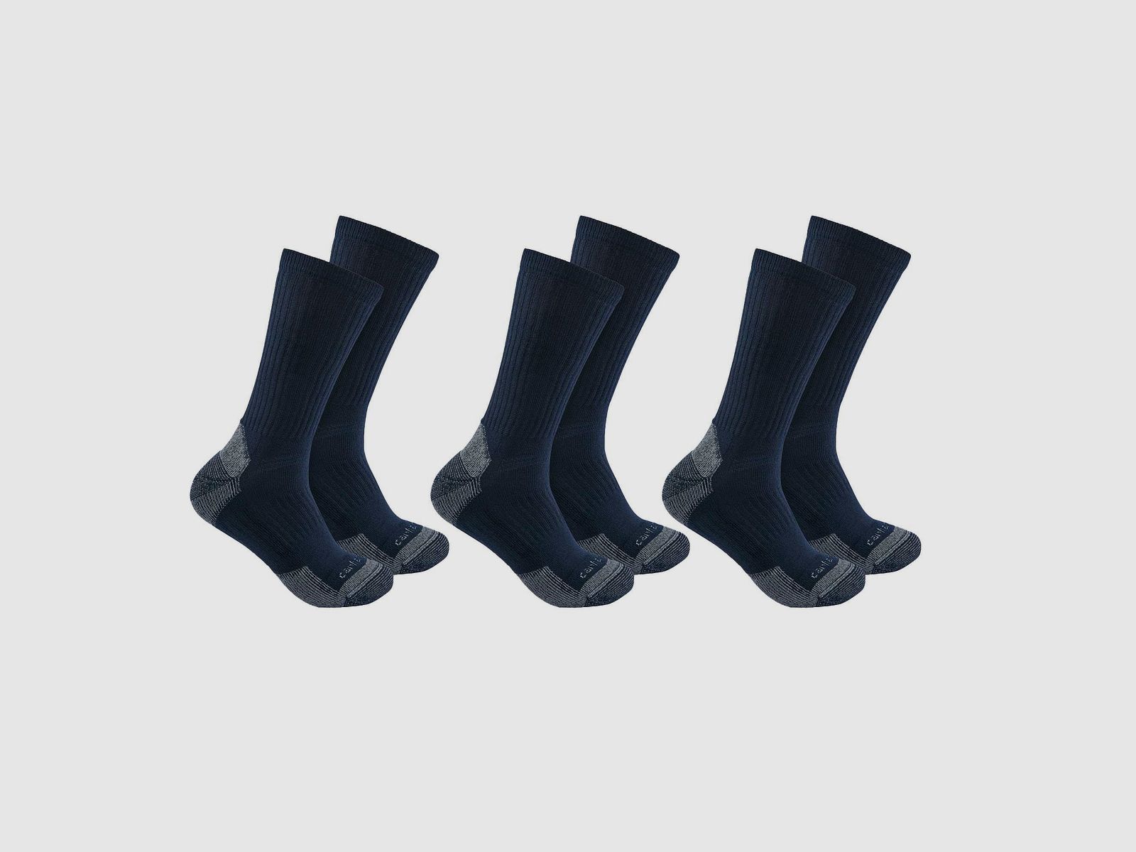 Carhartt Crew Socks 3-Pack Men Navy XL