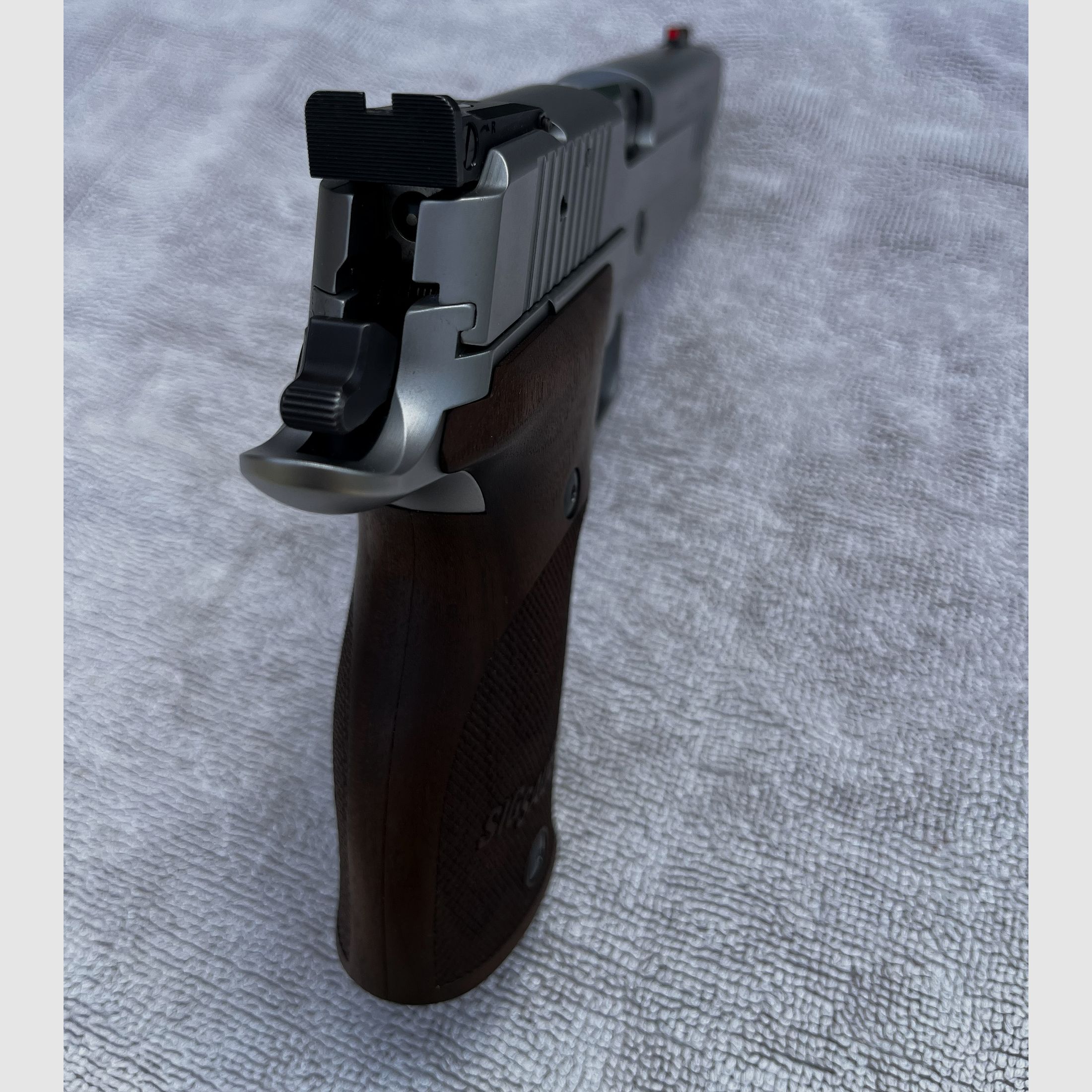 SIG Sauer P226 S / primera X-Line alemana / primera generación X-Five, Eckernförde 9 mm Para, amplio accesorio
