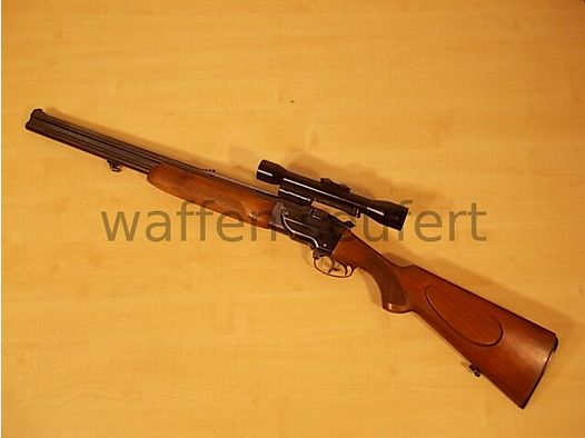 Brünner ZH 224 z lufą Krieghoff E 22WM + Jena ZF4