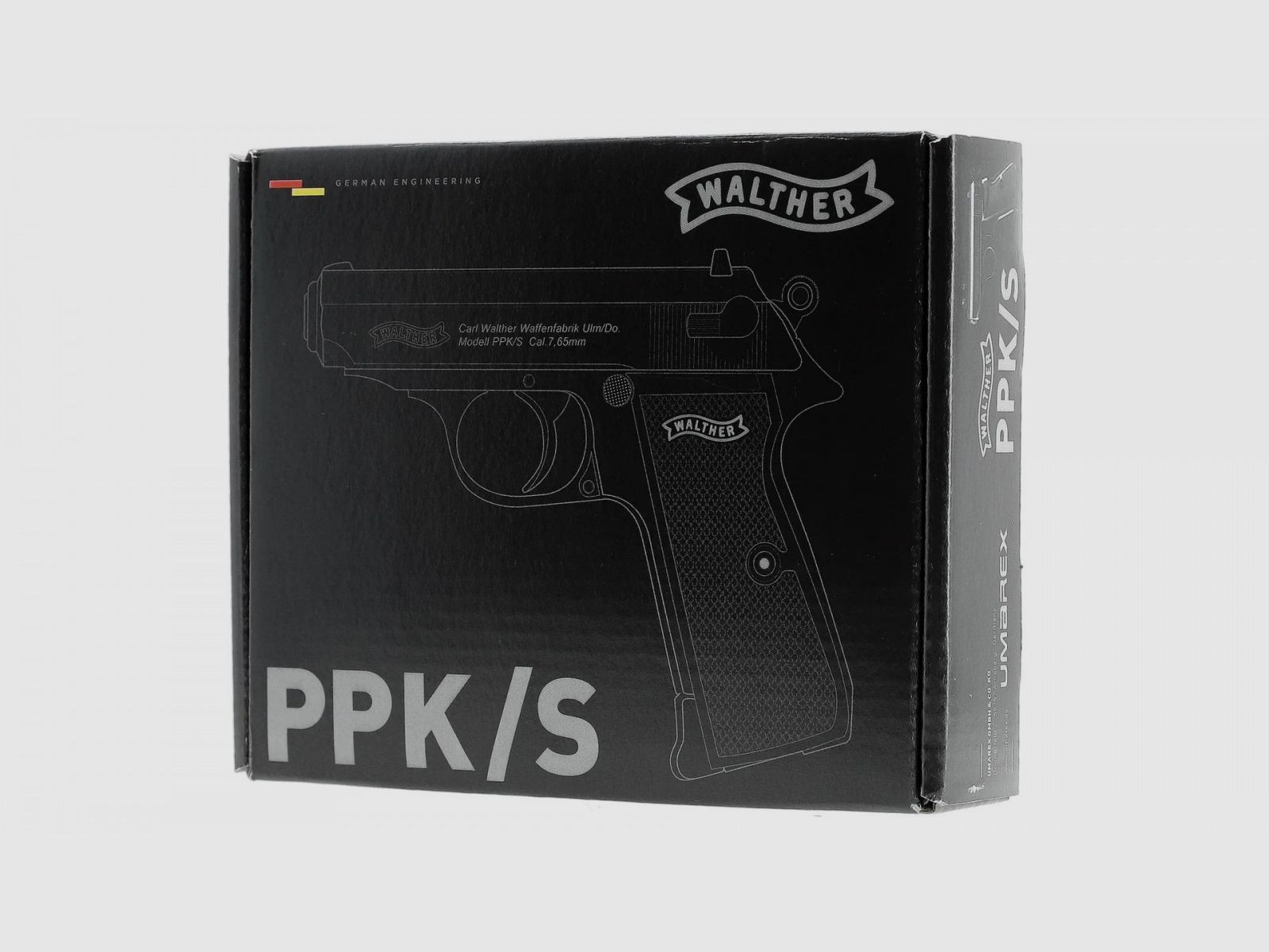 Walther PPK CO2-Pistole mit Stahlkugeln, Bild 6 von 6