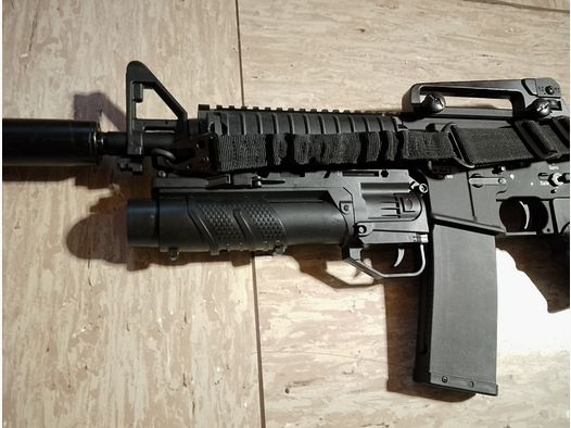 7mm Gel Kugel Granatwerfer werfer 20mm Rail m4 m16 ar15 tm4 ris sturmgewehr usw Universal