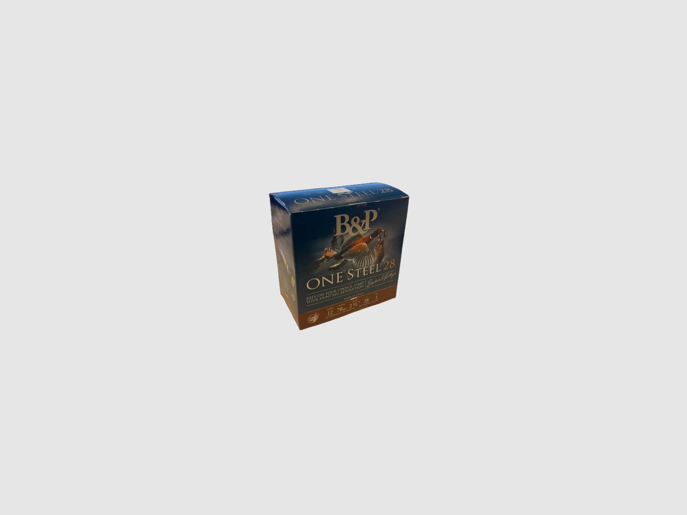 Patronen B&P Kal. 12/70 One Steel 28