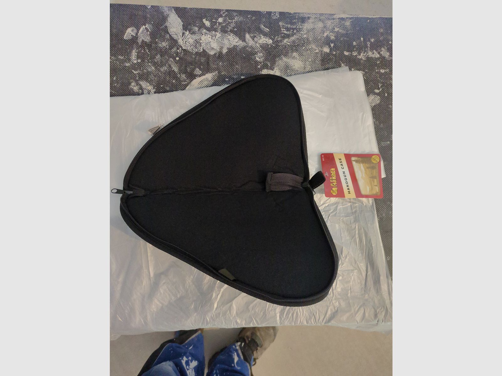 Pistolentasche / Pistol Case, abschließbar, Klein (30cm), Schwarz