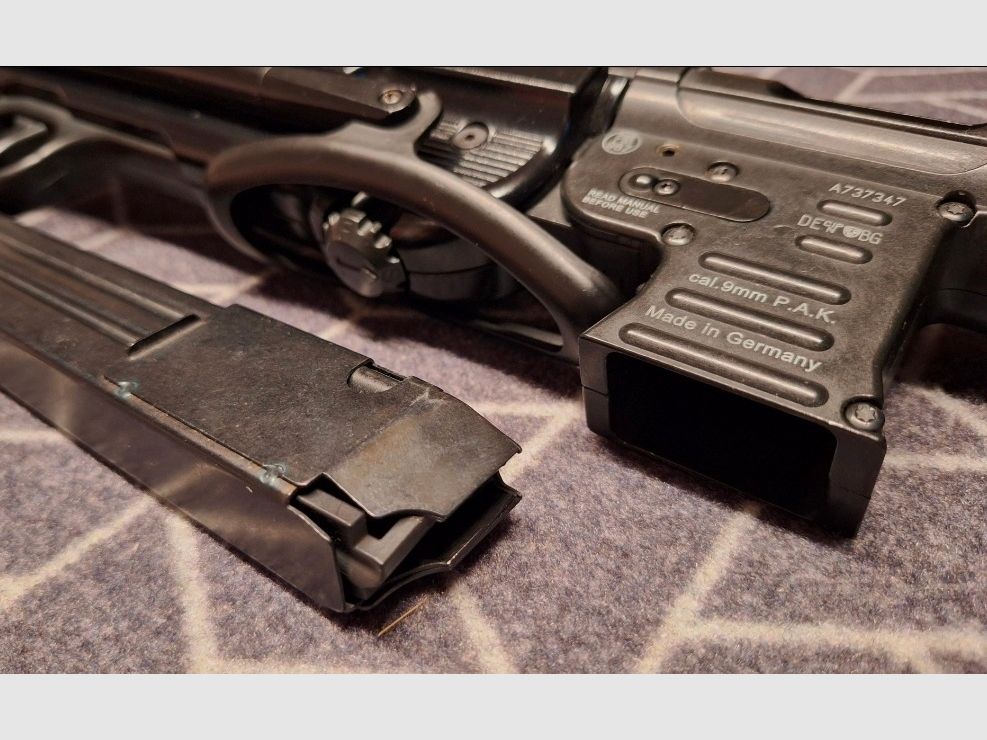 MP40 G.S.G. Pistolet maszynowy z sygnałem 9 mm P.A.K.