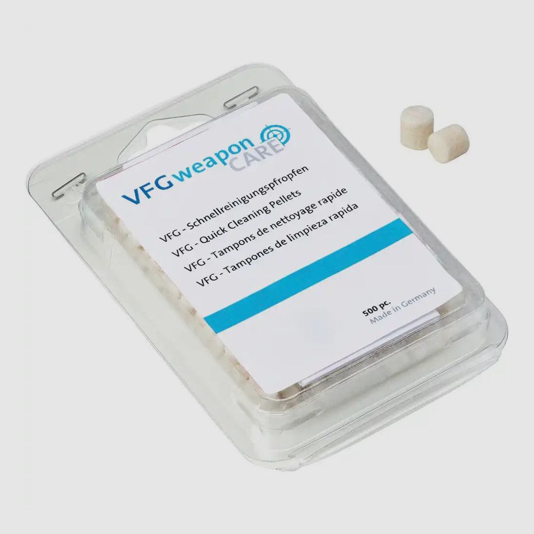 VFG Laufreiniger "Comfort" Kaliber 4,5/.177 Kaliber / Packungsinhalt: .22 / 500Stck