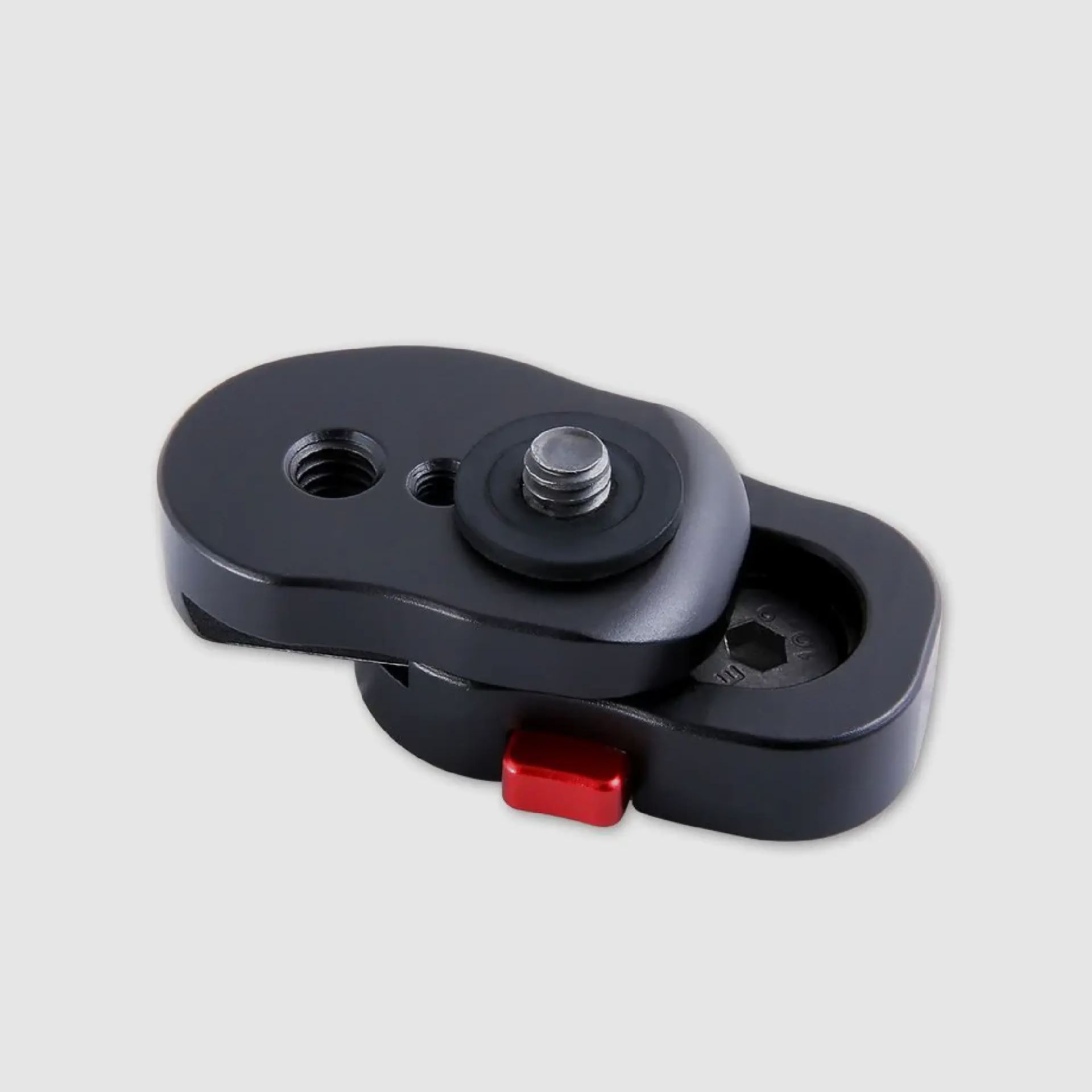 FEELWORLD Field Monitor Schnellwechselplatte für 3.5 5 7-Zoll-DSLR-Kameramonitor Mit 1 / 4-Zollschraube