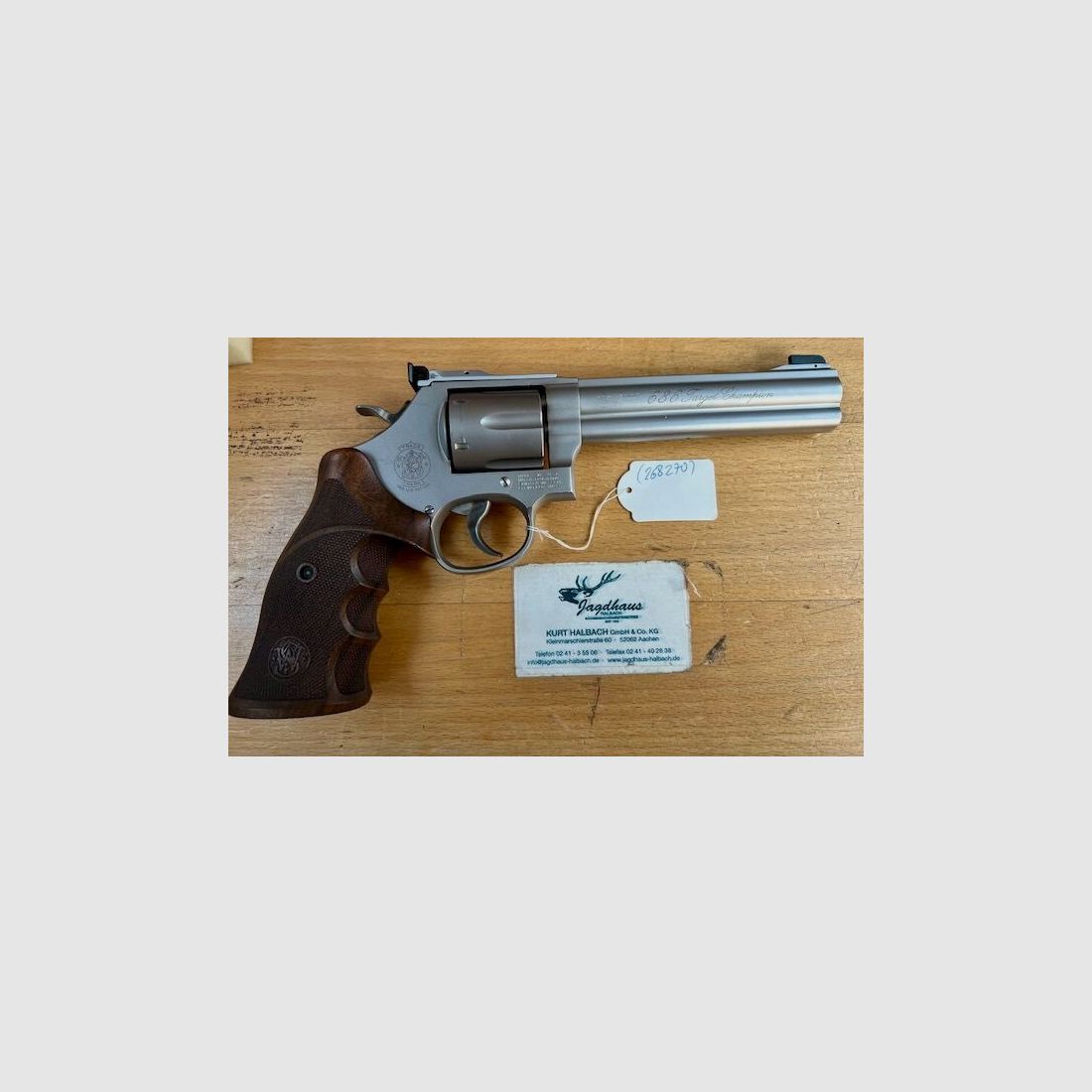 Kommissionen Rev. S&W Mod.686-6 T.Champ.6''