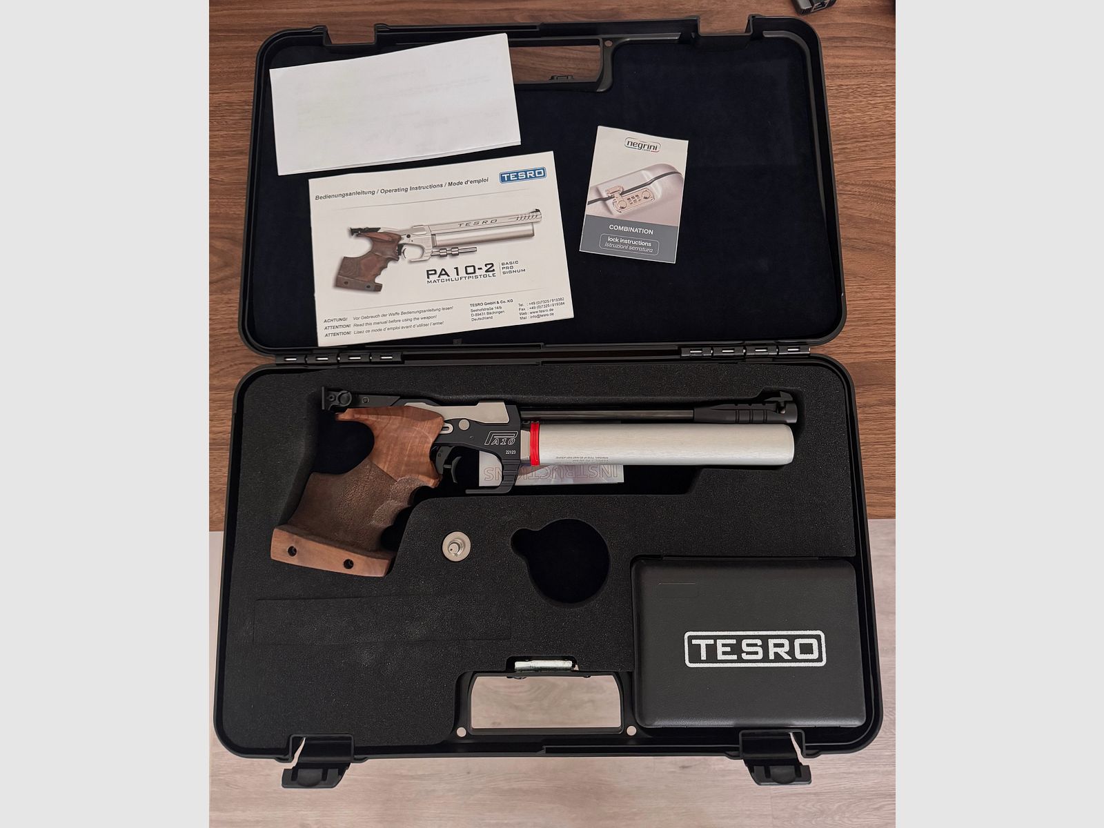 Tesro PA10-2 Basic Match pistola de aire