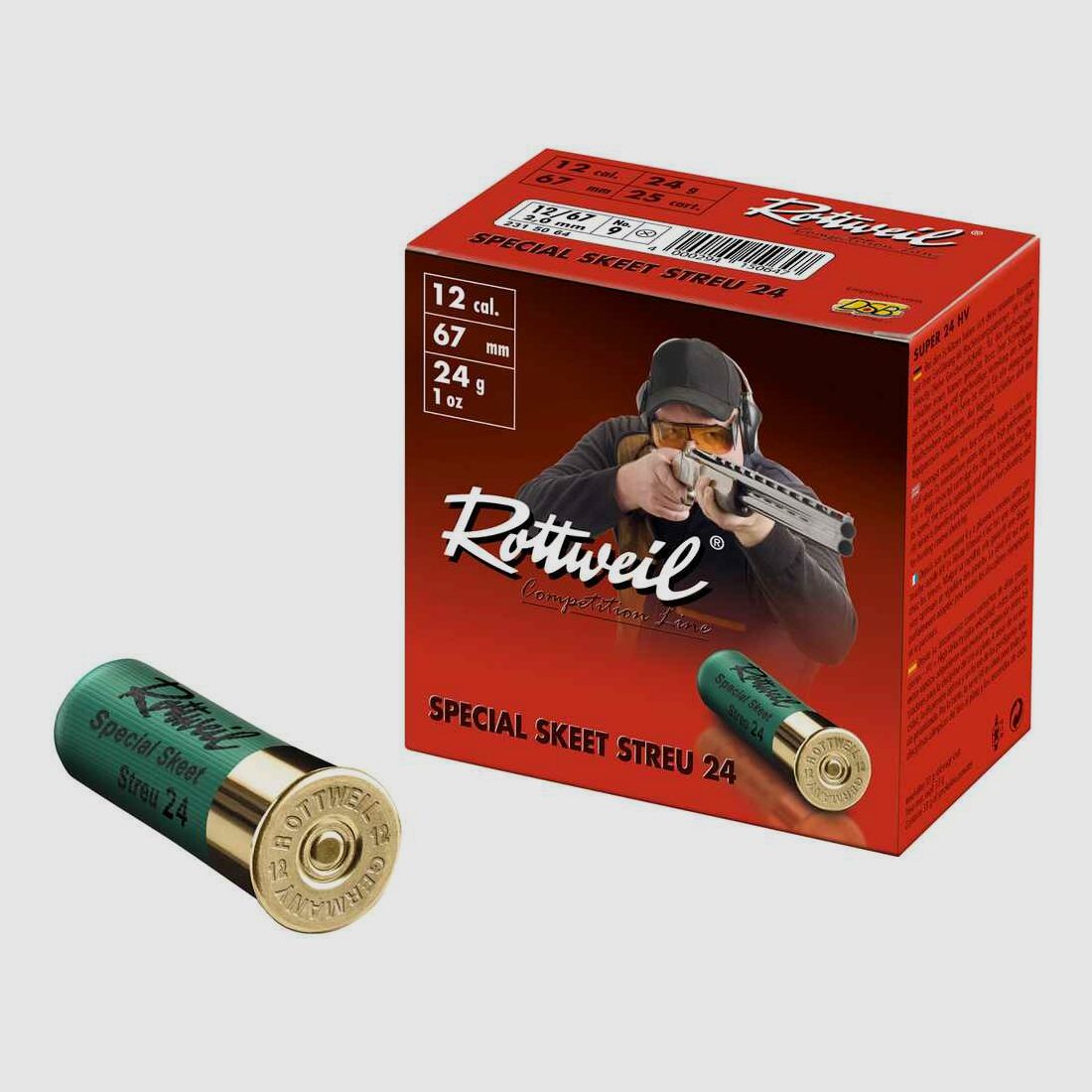 12/67,5 Specjalny Skeet Streu Rottweil