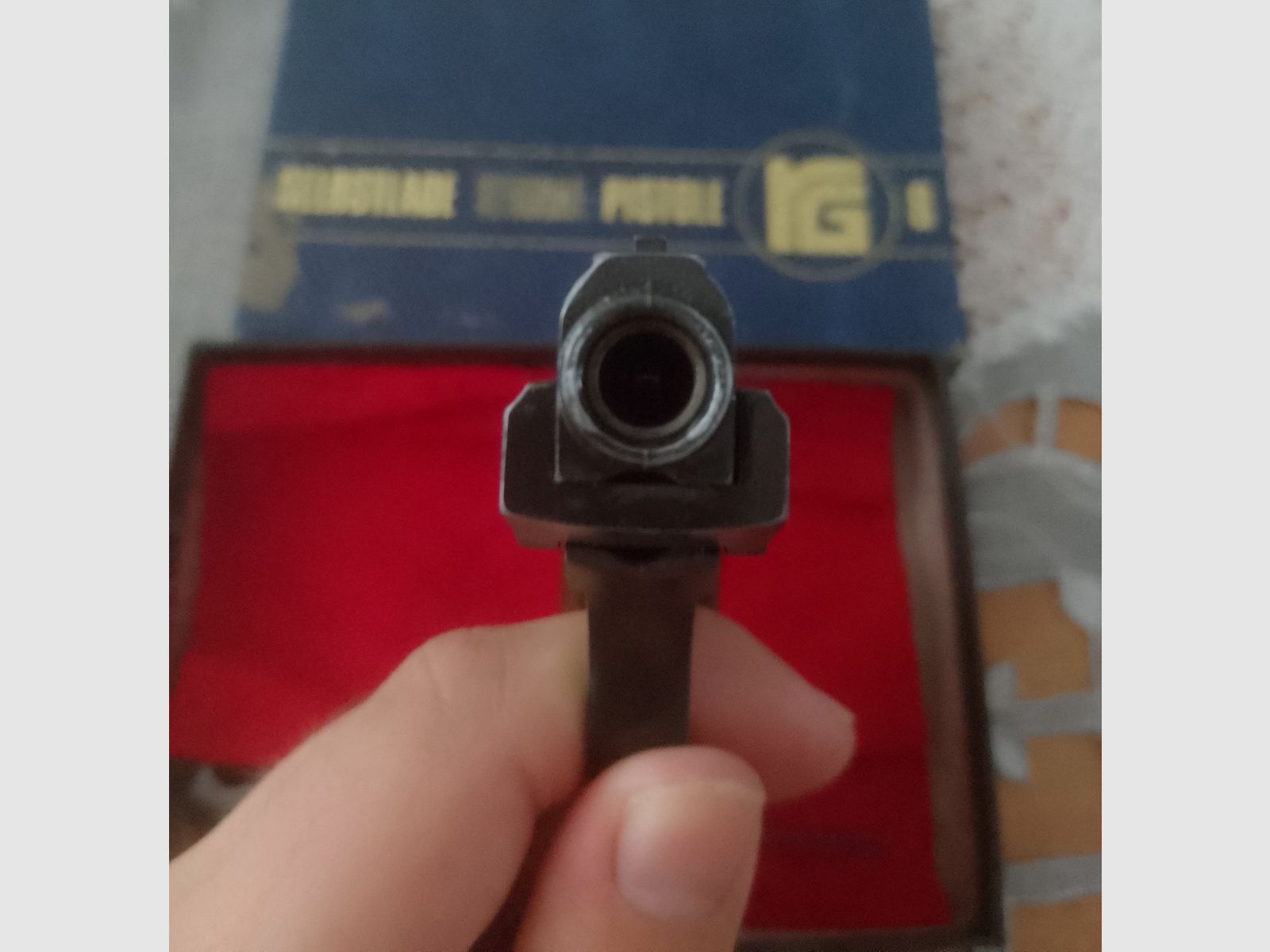 Seltene Röhm RG 8 im Kaliber 8 mm Knall/ PTB 412 mit OVP!
