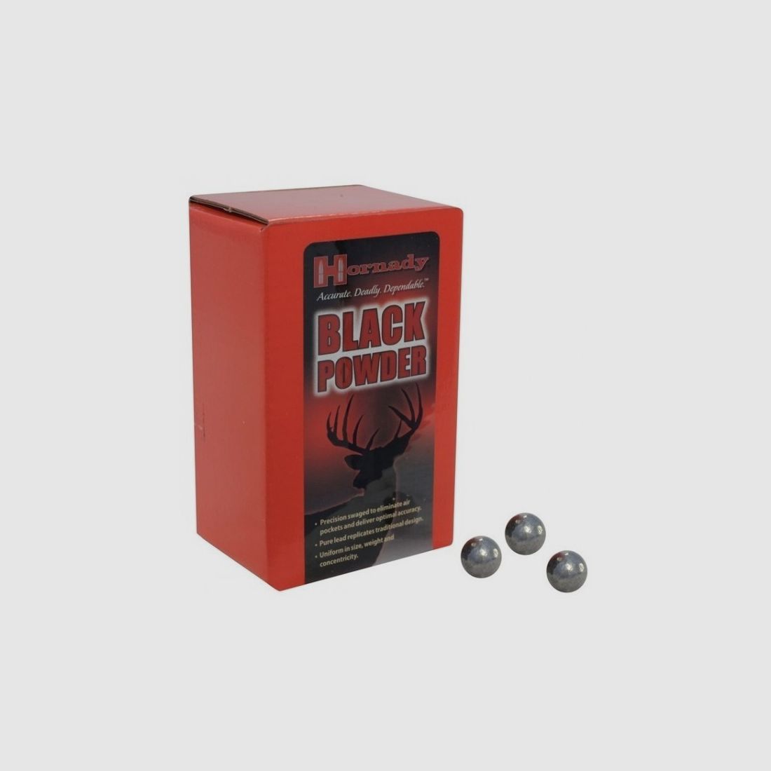 HORNADY Ronde Kogels .36 - 375"