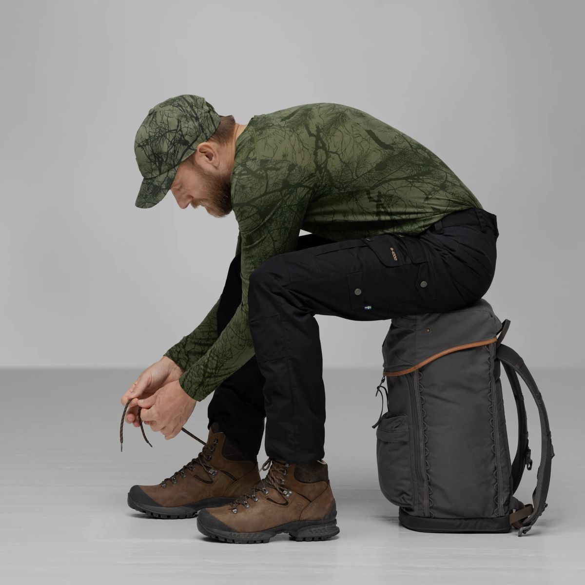 FJÄLLRÄVEN Barents Pro Pantaloni M Verde Oliva Scuro Regular Fit