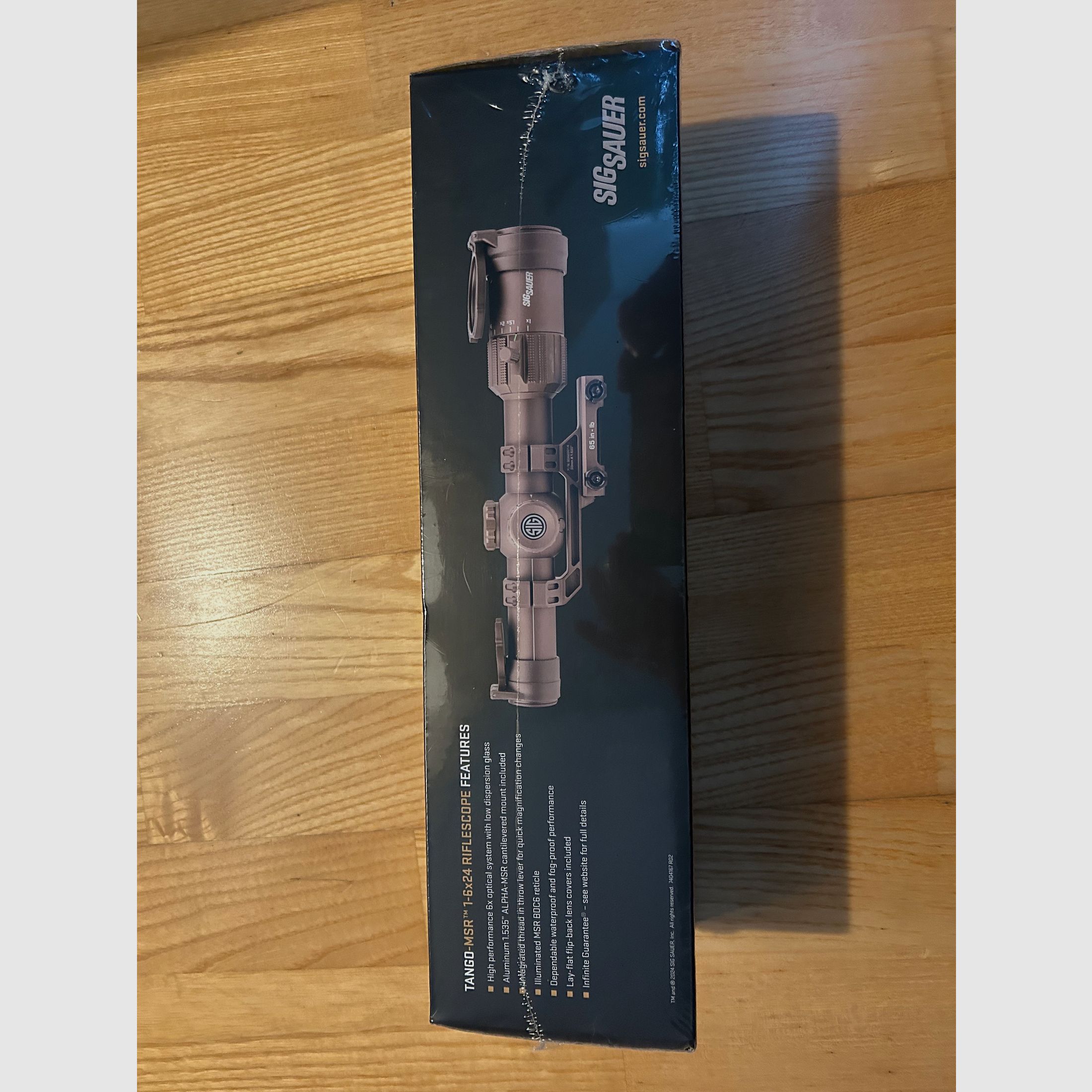 Sig Sauer 1-6x24 Coyote, LPVO (Low Power Variable Optics)
