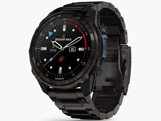 GARMIN DESCENT MK3i | Titan grau DLC beschichtet Titanarmband