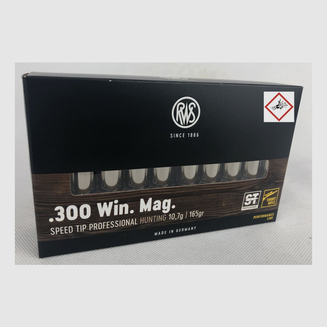 RWS Speed Tip Pro Jagdpatrone Kal. .300 Win Mag 165 grs