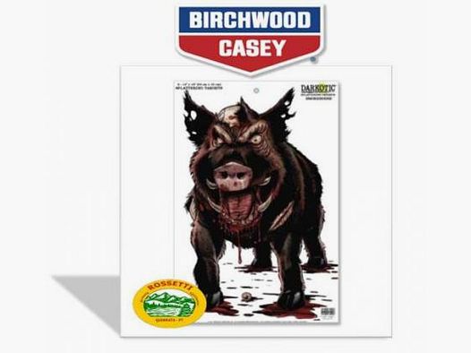 BIRCHWOOD Cible Sanglier Darkotic Smoke House