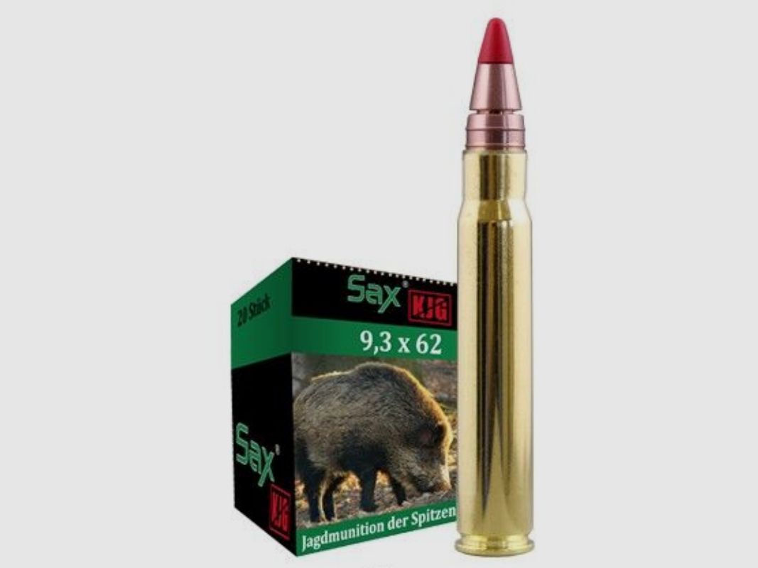 SAX rifle ammunition cal. 9,3x62 KJG-SR