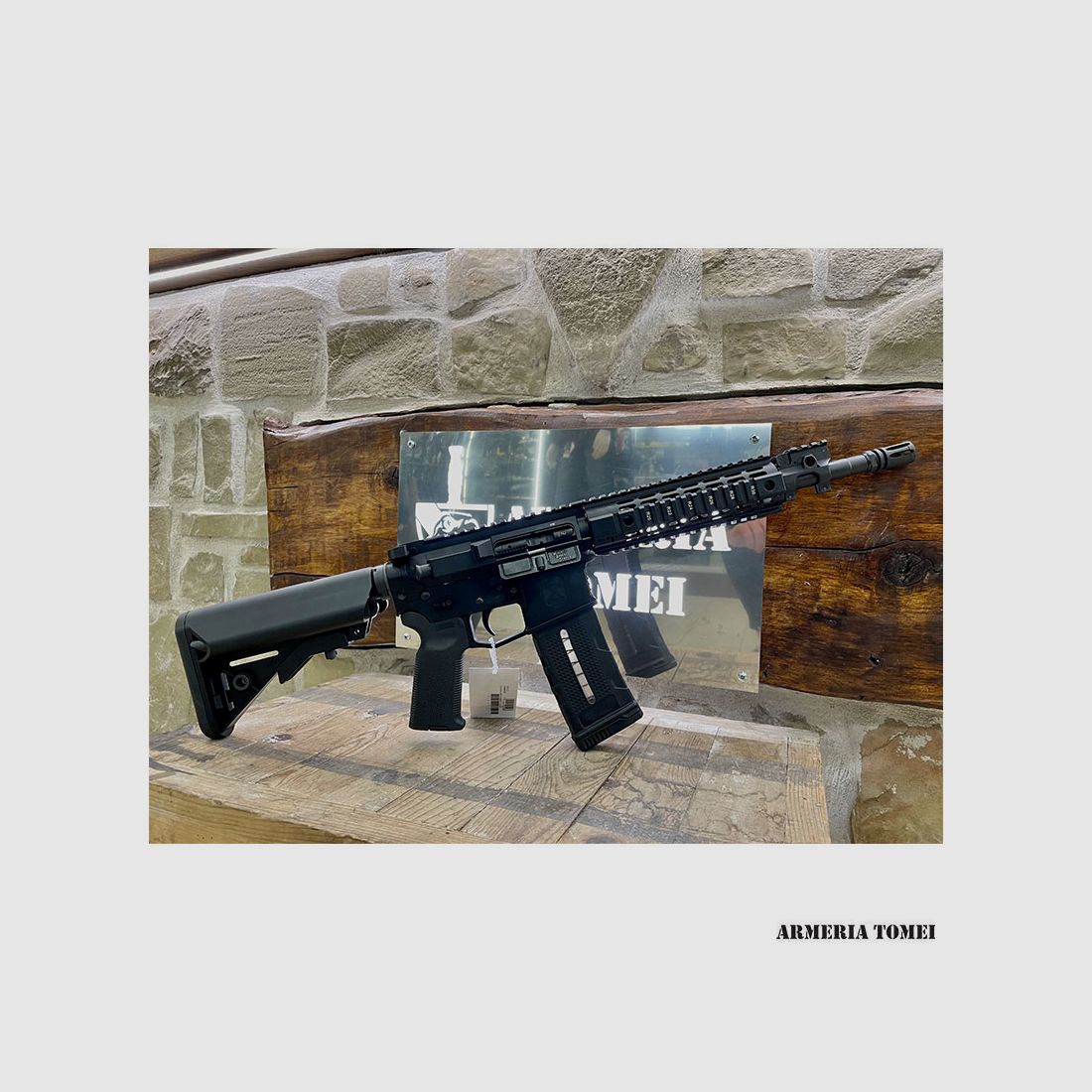 RIFLE – NEW JAGER AR15 Xª MAS 12" cal. 223 Rem, image 1 of 5