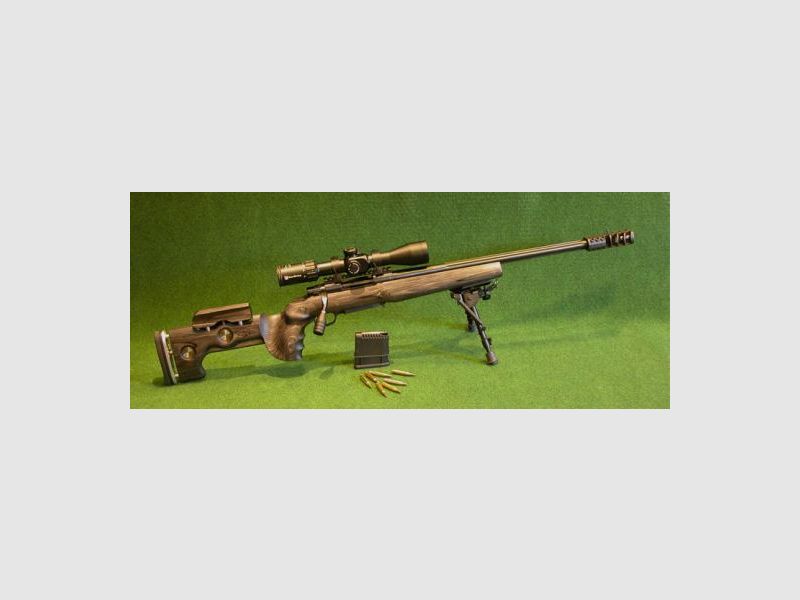 Accuracy HOWA 1500 Kal 223 Rem Sniper Custom-Made GRS NORDIC WOLF SP VARMINT Schaft ZF Diamond FFP