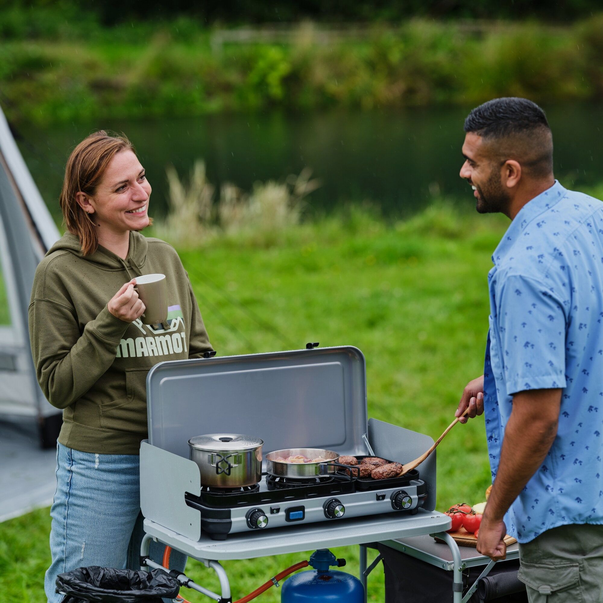Gaskocher Camping Kitchen 2 MULTI-COOK, 50 mbar, Bild 1 von 7