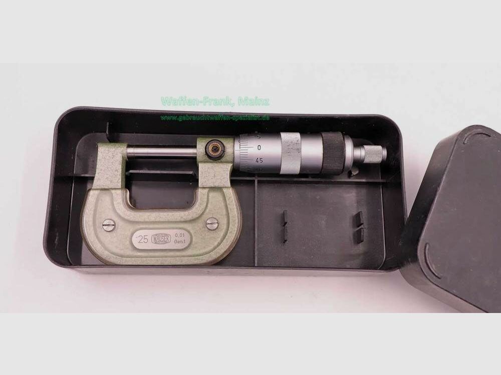 Mauser calibro a vite 0-25mm, Gen. 1