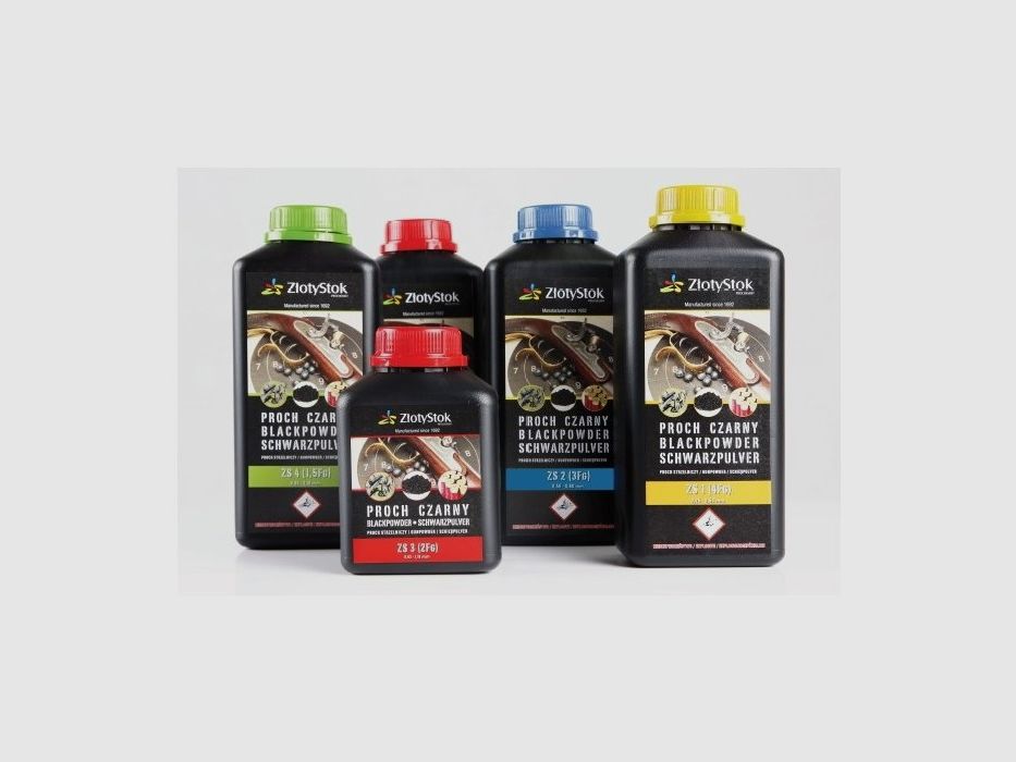 Schwarzpulver Złoty Stok ZS 3 (2F) 1 kg, Bild 1 von 2