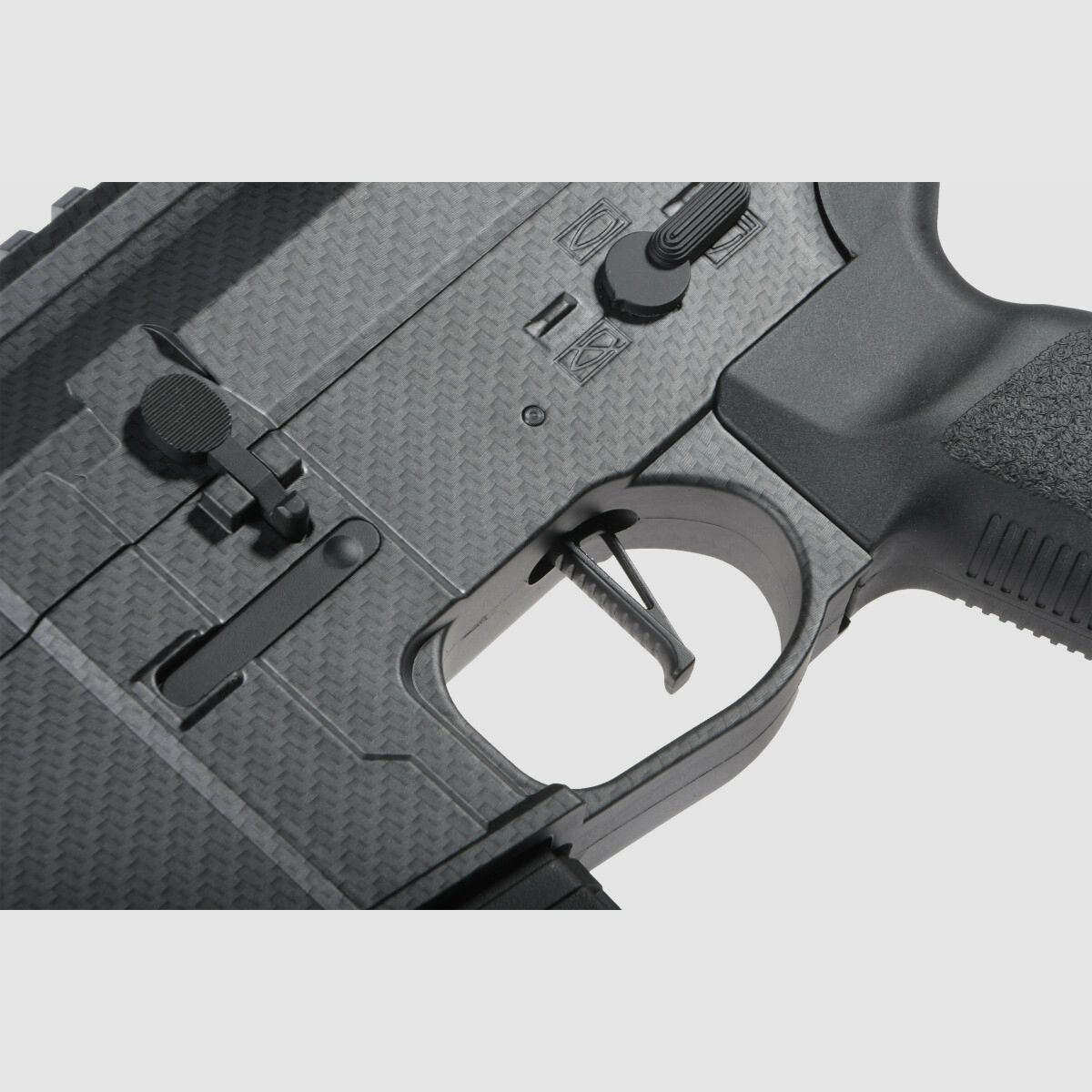 M4 AR15 M-LOK 8 inch CHARLIE Carbon S-AEG Airsoft Rifle Free from 18 years | Delta Armory