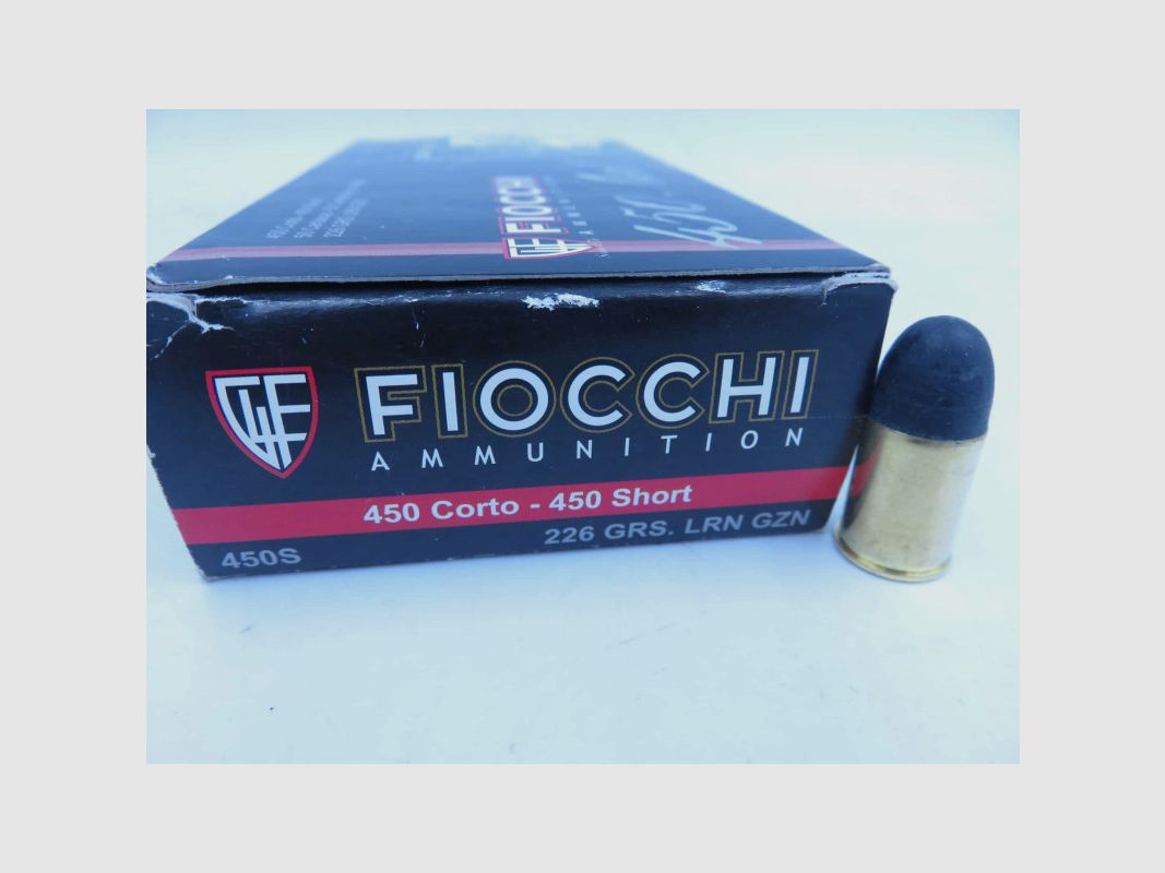 FIOCCHI 450 SHORT LRN GZN 226G X50