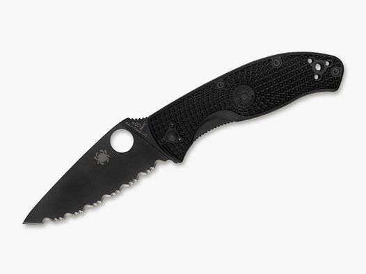 Taschenmesser Tenacious Lightweight Black Serrated
