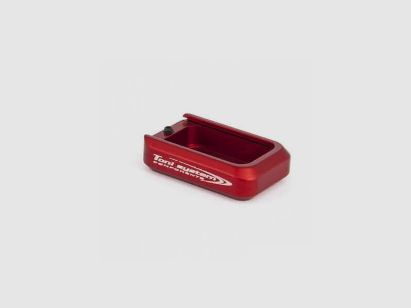 Toni System CZ Shadow base del cargador +1 disparo - Rojo