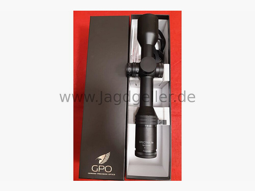 GPO Spectra 8x 1.6-13x44 G4i Fiber Scope NEW with used Blaser-
