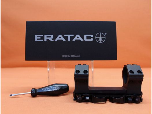 Recknagel Era-Tac QD Blockmontage 34mm (T4014-2023) mit Hebel, Vorneigung 20MOA, BH=23mm für Picatinnyprofil