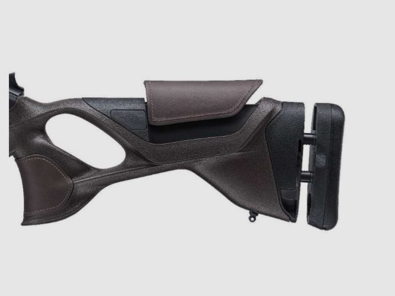 Blaser R8 additional equipment. Ultimate VSR stock back reinforcement. Leather