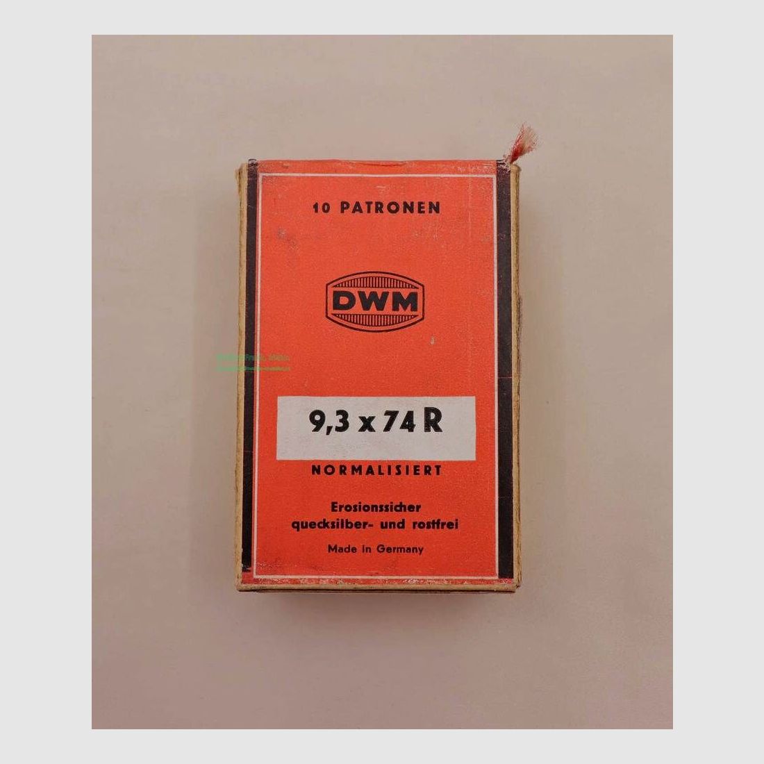 DWM, Berlin rifle cartridges 9.3x74R